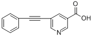 5-(2-PHENYLETH-1-YNYL)NICOTINIC ACID CAS#: 175203-69-7