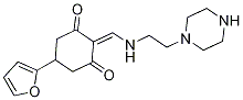 5-(2-furyl)-2-{[(2-piperazin-1-ylethyl)amino]methylene}cyclohexane-1,3-dione CAS#: 351164-05-1