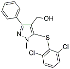 (5-[(2,6-DICHLOROPHENYL)SULFANYL]-1-METHYL-3-PHENYL-1H-PYRAZOL-4-YL)METHANOL CAS#: 318248-40-7