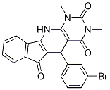 5-(3-Bromophenyl)-5,11-dihydro-1,3-dimethyl-1H-indeno[2',1':5,6]pyrido[2,3-d]pyrimidine-2,4,6(3H)-trione CAS#: 325746-94-9