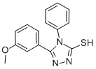 5-(3-METHOXYPHENYL)-4-PHENYL-4H-1,2,4-TRIAZOLE-3-THIOL CAS#: 174573-90-1