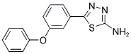 5-(3-PHENOXY-PHENYL)-[1,3,4]THIADIAZOL-2-YLAMINE CAS#: 383130-76-5