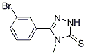 5-(3-bromophenyl)-4-methyl-2,4-dihydro-3H-1,2,4-triazole-3-thione CAS#: 333771-24-7