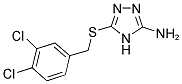 5-[(3,4-DICHLOROBENZYL)SULFANYL]-4H-1,2,4-TRIAZOL-3-AMINE CAS#: 338391-99-4