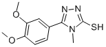 5-(3,4-DIMETHOXYPHENYL)-4-METHYL-4H-1,2,4-TRIAZOLE-3-THIOL CAS#: 174573-92-3