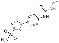5-[4-(3-Ethylureido)phenyl]-1H-1,2,4-triazole-3-sulfonamide CAS#: 4922-95-6