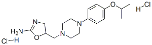 5-[[4-(4-propan-2-yloxyphenyl)piperazin-1-yl]methyl]-4,5-dihydro-1,3-o xazol-2-amine dihydrochloride CAS#: 145204-20-2