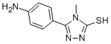 5-(4-AMINO-PHENYL)-4-METHYL-4 H-[1,2,4]TRIAZOLE-3-THIOL CAS#: 149622-77-5