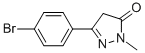 5-(4-BROMOPHENYL)-2,4-DIHYDRO-2-METHYL-3H-PYRAZOL-3-ONE CAS#: 160377-46-8