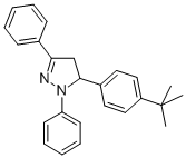 5-(4-BUTYLPHENYL)-1,3-PHENYLPYRAZOLINE CAS#: 152015-93-5