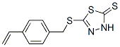 5-[[(4-Ethenylphenyl)methyl]thio]-1,3,4-thiadiazole-2(3H)-thione CAS#: 174728-86-0