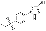 5-[4-(Ethylsulfonyl)phenyl]-1H-1,2,4-triazole-3-thiol CAS#: 4922-58-1