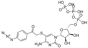 5-((4-azidophenacyl)thio)cytidine-5'-triphosphate CAS#: 149891-83-8