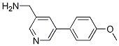 (5-(4-methoxyphenyl)pyridin-3-yl)methanamine CAS#: 154237-17-9