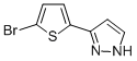 5-(5-BROMO-2-THIENYL)-1H-PYRAZOLE CAS#: 166196-67-4