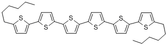 5 5''''-DIHEXYL-2 2':5' 2'':5'' 2''':5'& CAS#: 151271-43-1