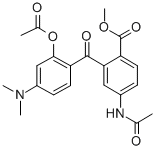 5'-ACETAMIDO-2-ACETOXY-4-DIMETHYLAMINO-2'-METHOXYCARBONYL-BENZOPHENONE CAS#: 351421-18-6