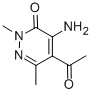 5-ACETYL-4-AMINO-2,6-DIMETHYL-2,3-DIHYDROPYRIDAZIN-3-ONE CAS#: 175135-90-7