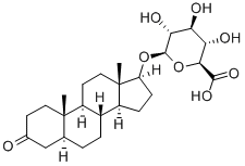 5-ALPHA-ANDROSTAN-17-BETA-OL-3-ONE GLUCOSIDURONATE CAS#: 42037-24-1