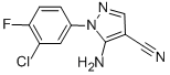 5-AMINO-1-(3-CHLORO-4-FLUOROPHENYL)-4-CYANOPYRAZOLE CAS#: 175135-53-2