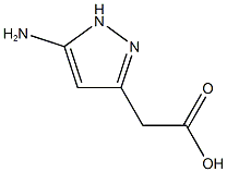 (5-AMINO-2H-PYRAZOL-3-YL)-ACETIC ACID CAS#: 174891-10-2