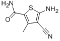 5-AMINO-4-CYANO-3-METHYL-2-THIOPHENECARBOXAMIDE CAS#: 350997-07-8