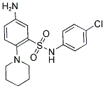 5-AMINO-N-(4-CHLORO-PHENYL)-2-PIPERIDIN-1-YL-BENZENESULFONAMIDE CAS#: 327079-49-2