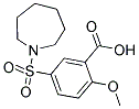 5-(AZEPANE-1-SULFONYL)-2-METHOXY-BENZOIC ACID CAS#: 326907-67-9