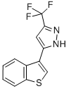 5-(BENZO-[B]-THIOPHEN-3-YL)-3-(TRIFLUOROMETHYL)PYRAZOLE CAS#: 4099-11-0