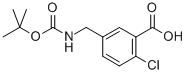 5-(BOC-AMINO)METHYL-2-CHLORO-BENZOIC ACID CAS#: 165950-04-9
