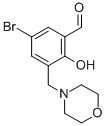 5-BROMO-2-HYDROXY-3-(4-MORPHOLINYLMETHYL)BENZALDEHYDE CAS#: 154198-11-5