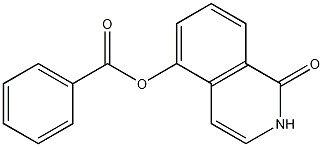 5-Benzoyloxy-1(2H)-isoquinolinone CAS#: 370872-09-6