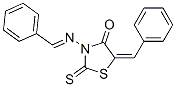 5-Benzylidene-3-[(benzylidene)amino]-2-thioxo-4-thiazolidinone CAS#: 4992-30-7
