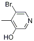 5-BroMo-4-Methyl-3-pyridinol CAS#: 351458-21-4