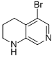 5-Bromo-1,2,3,4-tetrahydro-[1,7]naphthyridine CAS#: 351457-97-1