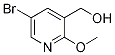 (5-Bromo-2-methoxypyridin-3-yl)methanol CAS#: 351410-47-4