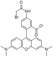 5-[Bromoacetamido]tetramethylrhodamine CAS#: 166442-38-2