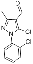 5-CHLORO-1-(2-CHLOROPHENYL)-3-METHYL-1H-PYRAZOLE-4-CARBOXALDEHYDE CAS#: 370561-61-8