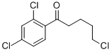 5-CHLORO-1-(2,4-DICHLOROPHENYL)-1-OXOPENTANE CAS#: 161829-91-0
