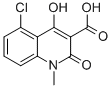 5-CHLORO-1,2-DIHYDRO-4-HYDROXY-1-METHYL-2-OXO-3-QUINOLINE CARBOXYLIC ACID CAS#: 335640-50-1