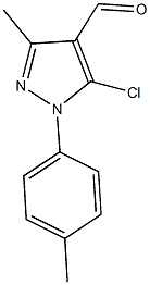 5-CHLORO-3-METHYL-1-P-TOLYL-1H-PYRAZOLE-4-CARBOXALDEHYDE CAS#: 350997-70-5