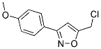 5-(CHLOROMETHYL)-3-(4-METHOXYPHENYL)ISOXAZOLE CAS#: 325744-41-0