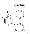 5-Chloro-6'-Methyl-3-[4-(Methylsulfonyl)phenyl]-2,3'-bipyridine 1'-Oxide CAS#: 325855-74-1