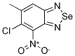 5-Chloro-6-Methyl-4-nitro-2,1,3-benzoselenadiazole CAS#: 147021-84-9