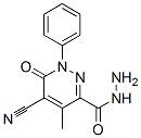 5-Cyano-4-methyl-6-oxo-1-phenyl-1,6-dihydro-3-pyridazinecarbohydrazide CAS#: 145121-27-3