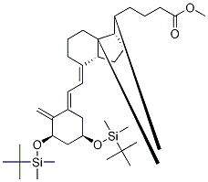 5'-DidesMethyl-5,6-tert-butyldiMethylsilyl 5,6-trans-Calcitriol 5'-Carboxylic Acid Methyl Ester CAS#: 161885-78-5