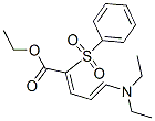 5-Diethylamino-2-phenylsulfonyl-2,4-pentadienoic acid ethyl ester CAS#: 160306-22-9
