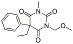 5-Ethyl-3-(methoxymethyl)-1-methyl-5-phenyl-2,4,6(1H,3H,5H)-pyrimidinetrione CAS#: 42061-68-7