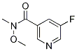 5-Fluoro-N-Methoxy-N-MethylnicotinaMide CAS#: 342602-54-4