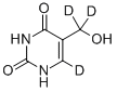 5-(HYDROXYMETHYL-D2)URACIL-6-D1 CAS#: 352438-73-4